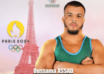 المصارع المغربي أسامة أسد يحجز مقعدًا في أولمبياد باريس 2024