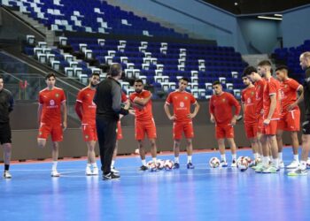  المنتخب الوطني لكرة القدم داخل القاعة يستعد بجدية لكأس أمم إفريقيا