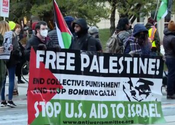 بسبب التضامن مع فلسطين…توقيف عشرات الأشخاص في الجامعات الأمريكية
