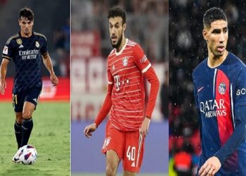 بين حكيمي ومزراوي… هناك إبراهيم دياز بقي وحيدا في معركة الابطال