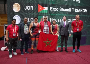 الفريق الوطني للمصارعة يحصد الذهب بالخريطة المغربية خلال البطولة العربية