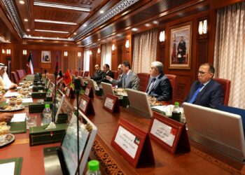 عبد النباوي يبحث مع رئيس المجلس الأعلى للقضاء الكويتي التعاون القضائي