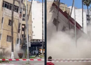 هذه تفاصيل انهيار عمارة بحي بوركون بالبيضاء