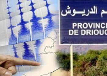 هزة أرضية بقوة 5ر4 درجات بعرض ساحل إقليم الدريوش