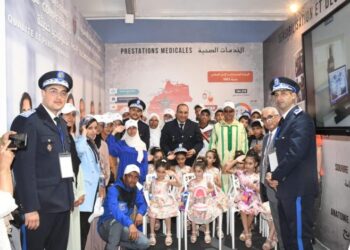 أطفال من ضحايا زلزال الحوز يزورون فضاءات أيام الأبواب المفتوحة للأمن الوطني بأكادير