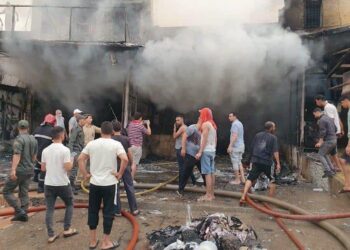 ارتفاع حصيلة ضحايا حريق قيسارية باب فتوح بفاس إلى 4 وفيات
