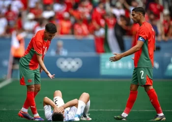 إلياس أخوماش يتألق في أولمبياد باريس 2024 ويثبت جدارته مع المنتخب المغربي