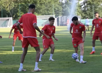 إستعدادا لأولمبياد باريس.. المنتخب المغربي  يتغلب ودياً على فيلفرانش بوجولي الفرنسي
