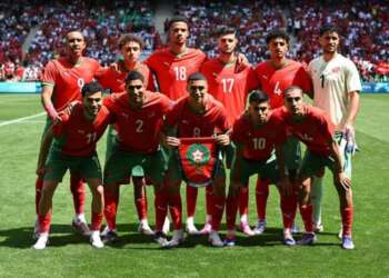تشكيلة المنتخب المغربي الاولمبي لمواجهة أوكرانيا