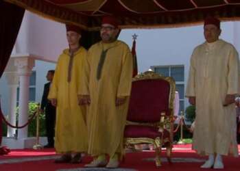 جلالة الملك يترأس بالمضيق حفل استقبال بمناسبة عيد العرش المجيد