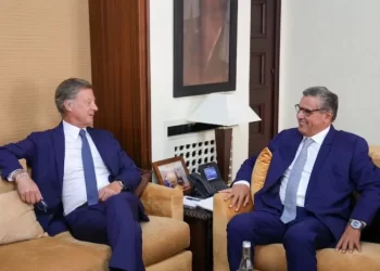  أخنوش يجري مباحثات مع الرئيس المدير العام لمجموعة فنادق “أكور” لتطوير القطاع السياحي في المغرب