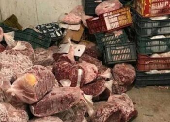 ضبط كمية كبيرة من اللحوم الفاسدة توزع على محلات الأكلات الخفيفة بالمضيق