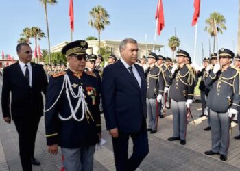 وزير الداخلية يترأس حفل تخرج فوج السلك العادي لرجال السلطة