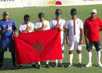المنتخب المغربي لكرة القدم الخماسية للمكفوفين نحو إنجاز تاريخي في باريس 2024