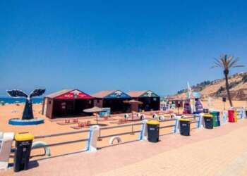 إسمنت المغرب تساهم في رفع اللواء الأزرق بشاطئ مدينة آسفي للمرة ال15