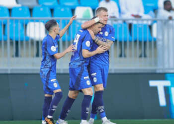 تاعرابت يقود النصر لانتصار كاسح على العروبة في افتتاح البطولة الإماراتية