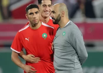 التشكيلة المتوقعة التي سيدخل بها وليد الركراكي امام منتخب الغابون