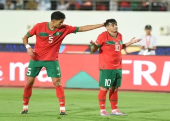 إبراهيم دياز يسجل هدفه الأول مع المنتخب المغربي ويعبر عن سعادته الكبيرة