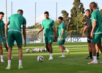 إستعدادا لمواجهة الغابون.. المنتخب المغربي يجري حصته الاولى..