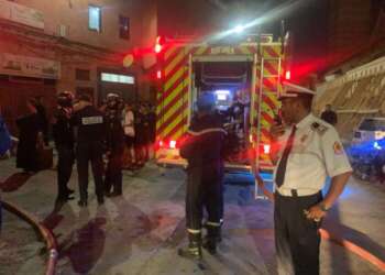 وفاة إمراة وإصابة ابنها باختناق بعد اندلاع حريق بمنزلهما بطنجة
