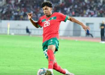 أدم أزنوا يسطع في أول ظهور دولي مع المنتخب المغربي