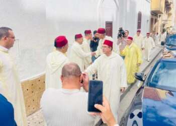 شرفاء ومنتسبي الزاوية العلاوية يعبرون عن خالص امتنانهم للالتفاتة الملكية