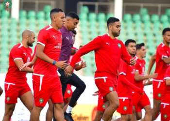 المنتخب المغربي يختتم تحضيراته لمواجهة إفريقيا الوسطى في تصفيات كأس أمم أفريقيا 2025