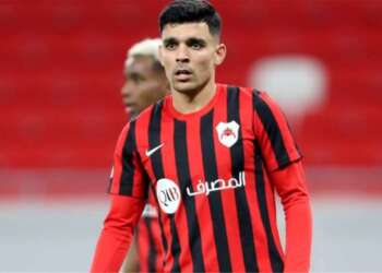 أشرف بنشرقي يخسر مع الريان أمام النصر السعودي في دوري أبطال آسيا