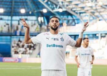 المهدي موهوب يتألق ويقود دينامو موسكو بفوز مثير في الكأس الروسية