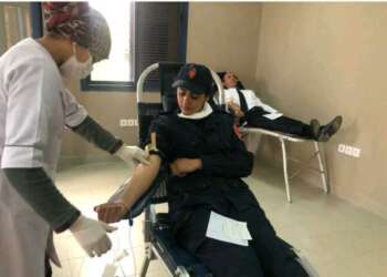 التبرع بالدم: المنطقة الإقليمية للأمن الوطني بطاطا معبأة لدعم المخزون