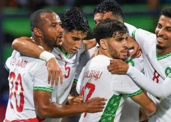 نجم المنتخب المغربي وعريس الليلة الافضل في مواجهة الاسود والغابون ..