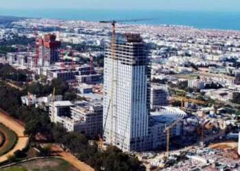 تقدم ملحوظ في مشروع المستشفى الجامعي “𝗛𝗨𝗜𝗠6” بالرباط