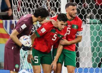 إصابة نايف أكرد تهدد مشاركته مع المنتخب المغربي.. وغانم سايس البديل المحتمل