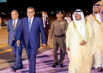 أخنوش يمثل جلالة الملك في قمة الرياض