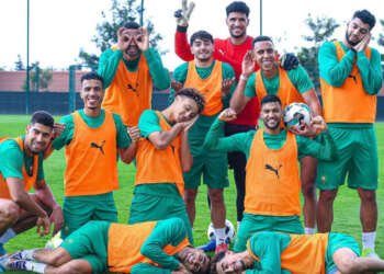 المنتخب الوطني يجري حصة تدريبية مفتوحة بالسعيدية استعدادًا لمواجهة لوسوتو