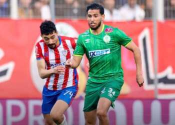 قمة الرجاء الرياضي والمغرب التطوني تنتهي على إيقاع البياض..