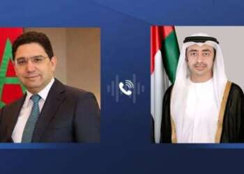 بحث العلاقات والتطورات الإقليمية بين وزيري خارجية الإمارات والمغرب
