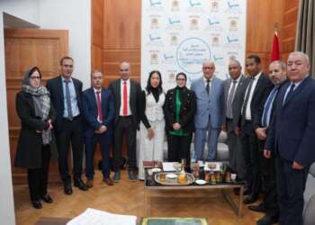 فريق التقدم والاشتراكية بمجلس النواب يبحث مشاريع تنموية مع جمعية تنغير للهجرة والتنمية