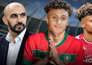 وليد الركراكي: إلياس بن صغير نجم واعد بمهارات استثنائية