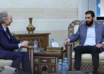 زعيم هيئة تحرير الشام التقى مبعوث الأمم المتحدة في سوريا