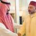 جلالة الملك يهنئ ولي العهد السعودي بمناسبة يوم التأسيس