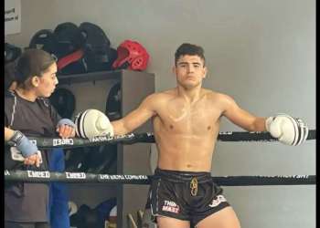 البطل المغربي محمد الكرافس يُسقط خصمه اللبناني بالضربة القاضية في 40 ثانية