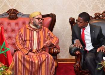 جلالة الملك يتوصل برسالة خطية من الرئيس الزامبي