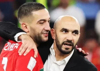الركراكي: زياش لاعب كبير ونأمل في عودته لمستواه