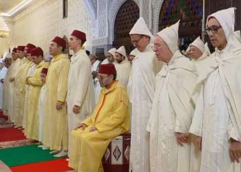 أمير المؤمنين يترأس حفلا دينيا إحياء لليلة القدر