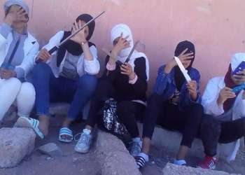 مشاتل تلاميذ التشرميل