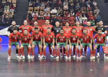 المنتخب المغربي للفوتسال سادسا في تصنيف الفيفا