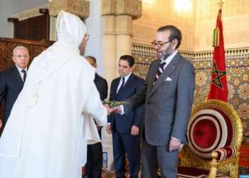 جلالة الملك يستقبل سفراء جدد ويمنحهم ظهائر تعيينهم بالقصر الملكي بالرباط