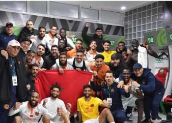 الجامعة الملكية المغربية تهنئ نهضة بركان بعد تأهله إلى نهائي كأس الكونفدرالية
