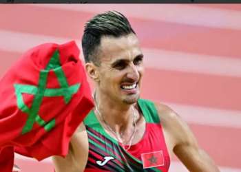سفيان البقالي يفوز بسباق 3000 متر موانع في ملتقى الدوري الماسي